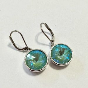 Silky sage lulu earrings from touchstone crystal